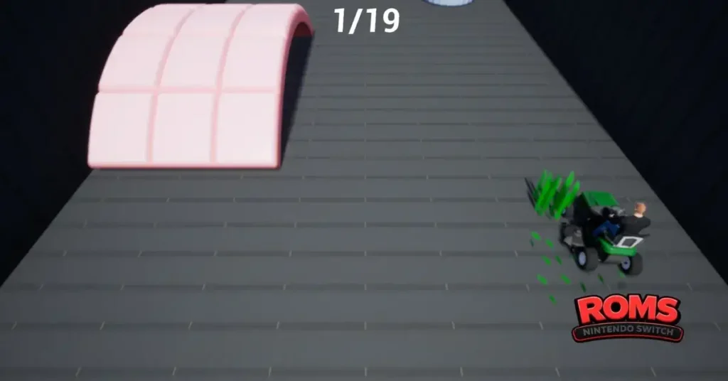 Lawnmower Game UFO Chase 2