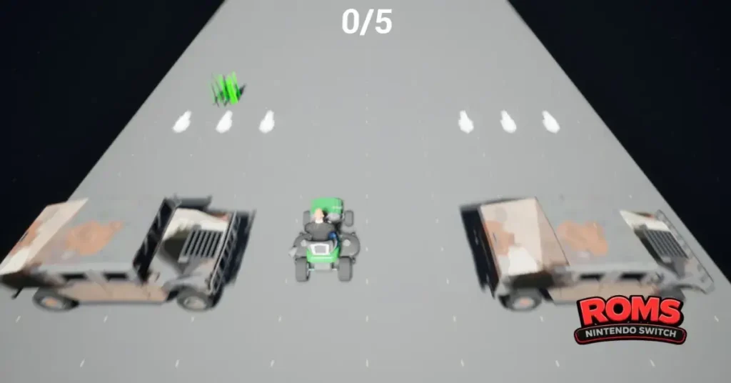 Lawnmower Game UFO Chase 2