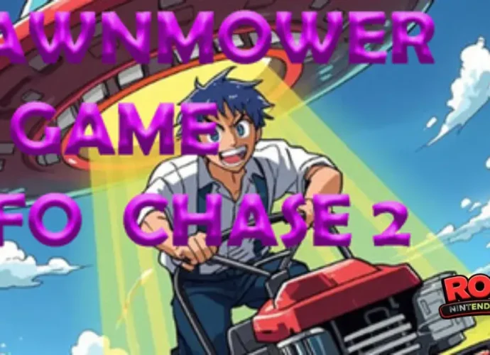 Lawnmower Game UFO Chase 2