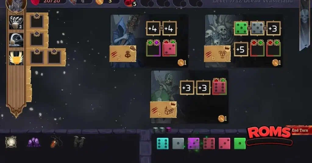 Right and Down and Dice 