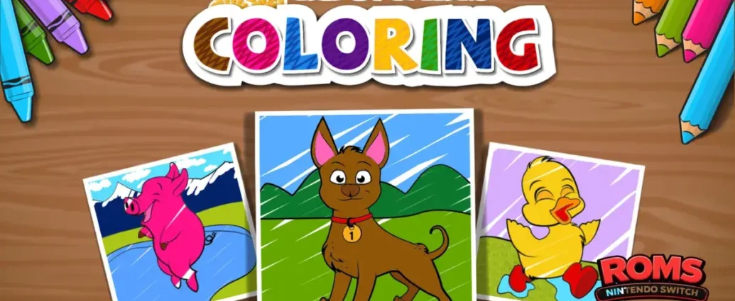 KIDS FARM COLOURING