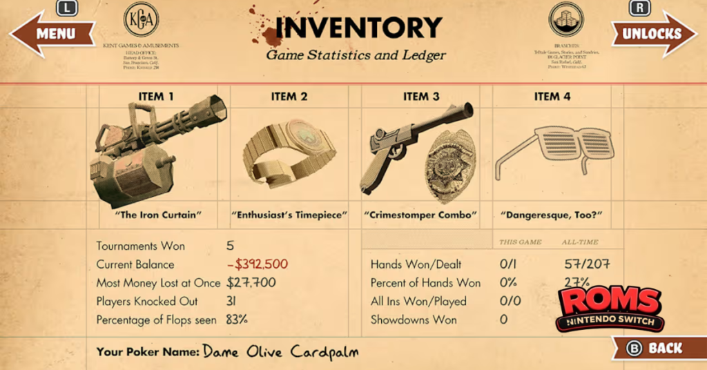 Poker Night at the Inventory