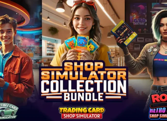 Shop Simulator Collection Bundle: Trading Card & Collectible Cars & Retro Geek